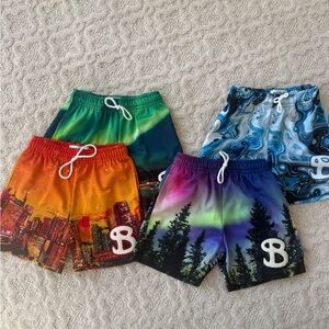 Colorful Kids Shorts Set